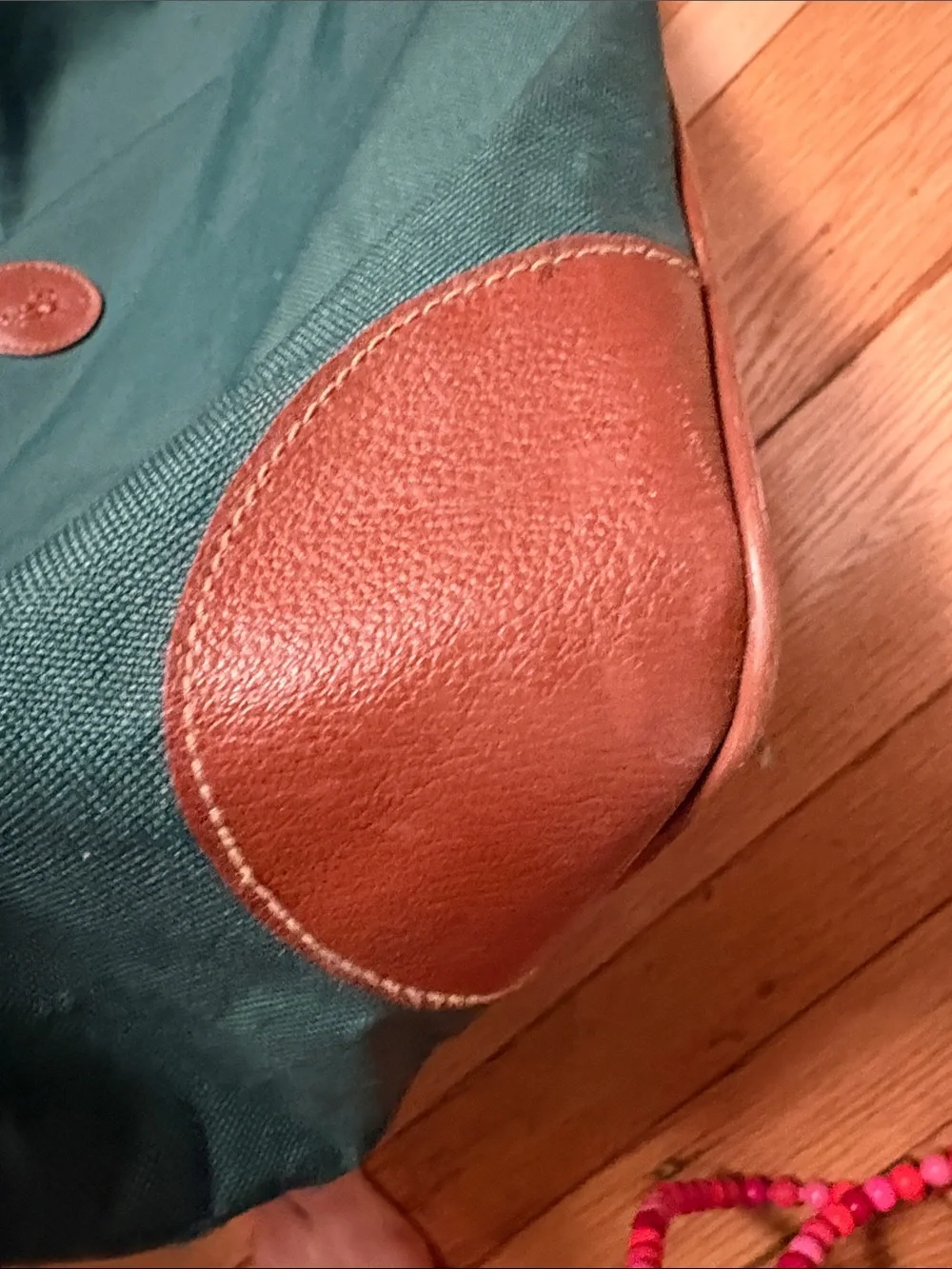 Vintage POLO carry-on  promo - large frame open top and wide bottom.